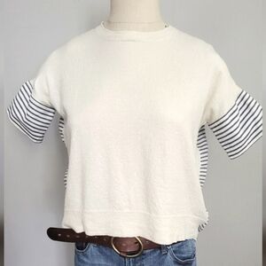 J. Crew striped top.